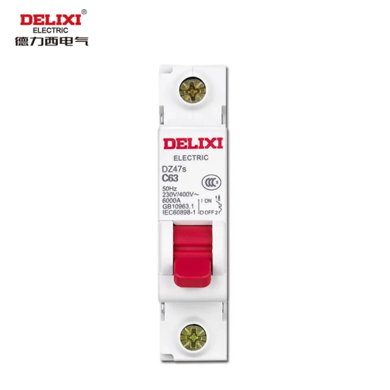 Миниатюрный автоматический выключатель Delixi Electric Brand 1p AC MCB Dz47s